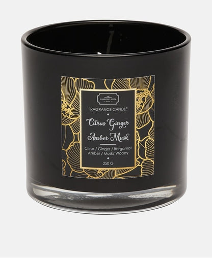 Duftkerze Citrus Ginger Amber Musk