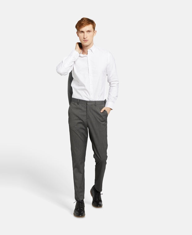 Langarmhemd - Slim Fit