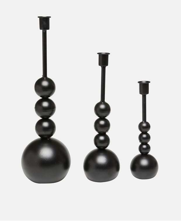 Kerzenhalter, 3-tlg.