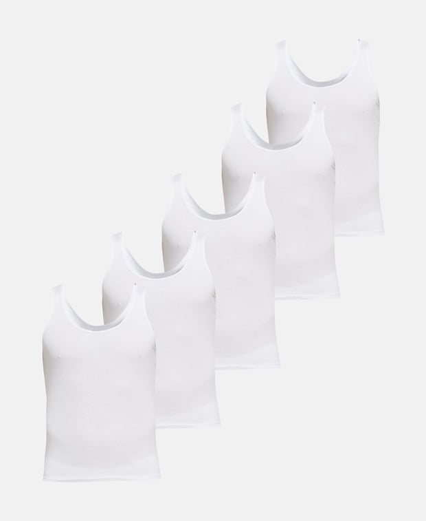 Unterhemd, 5er-Pack