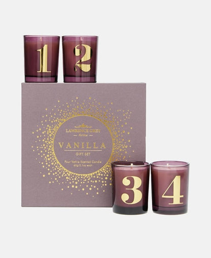 Duftkerzen-Geschenkset, 4-tlg.