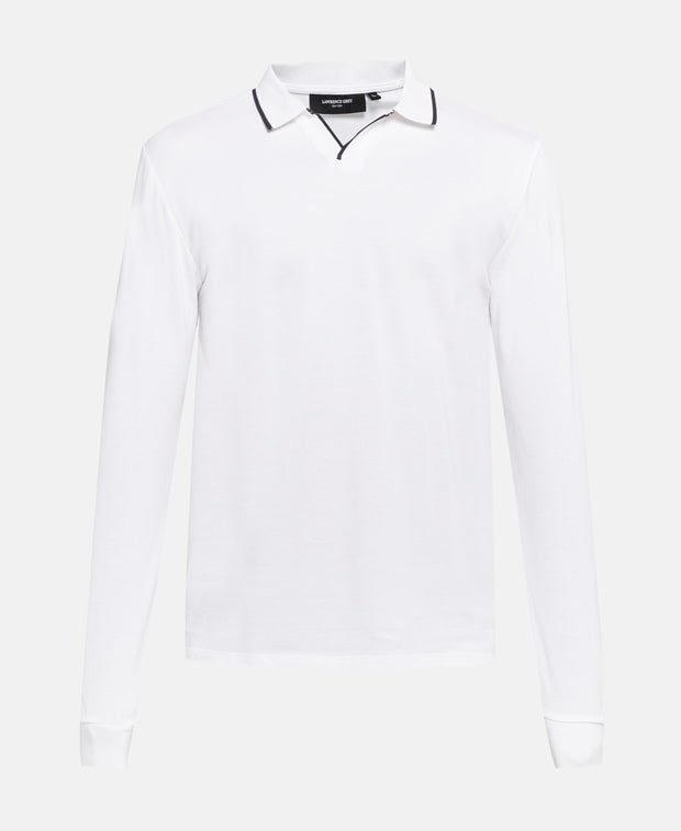 Langarm-Poloshirt