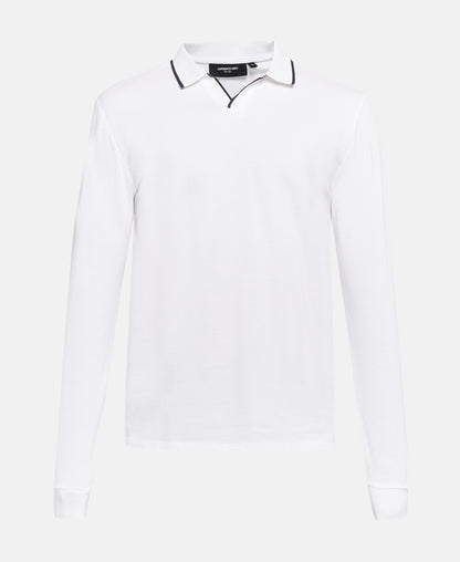 Langarm-Poloshirt