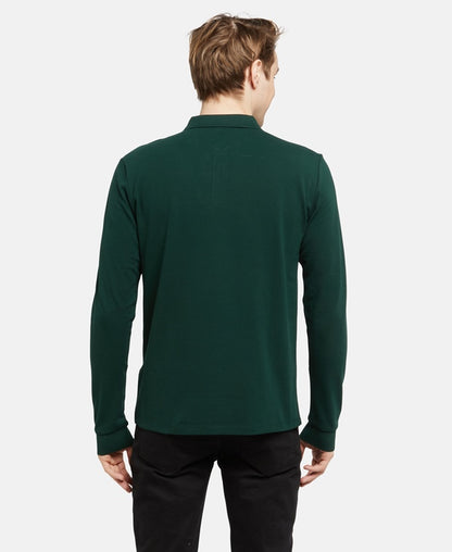 Langarm-Poloshirt