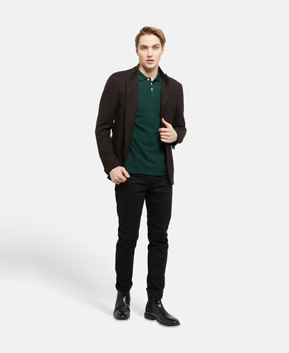 Langarm-Poloshirt