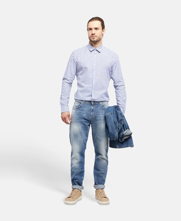 Langarmhemd - Modern Fit