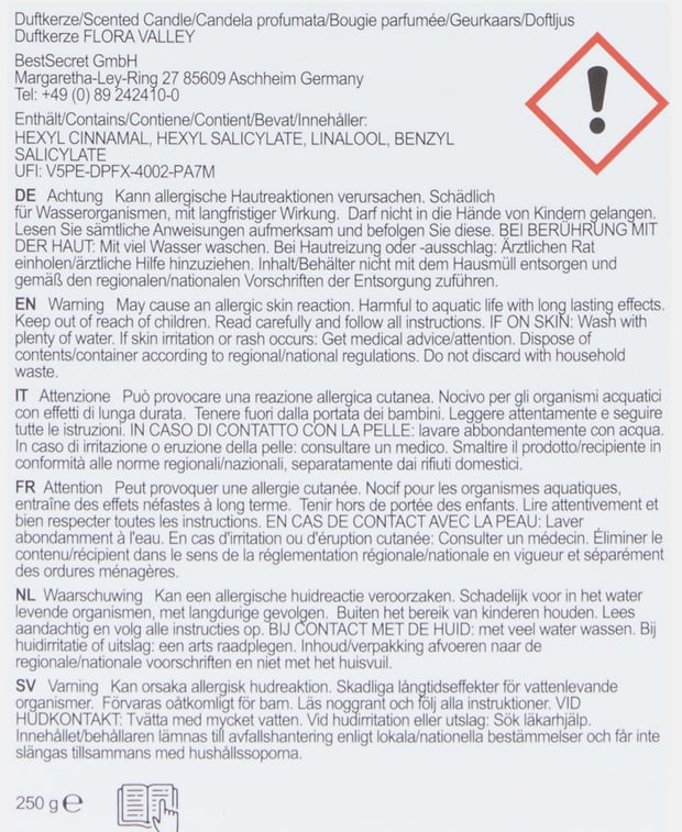 Duftkerze Flora Valley