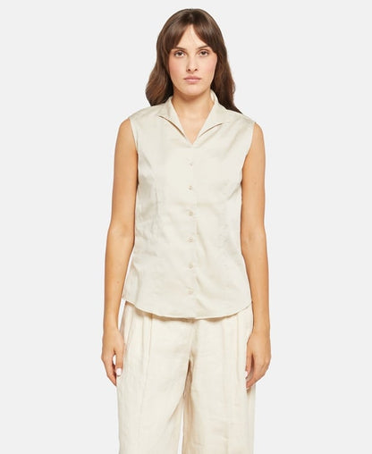 Ärmellose Bluse