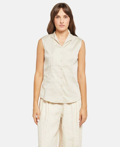 Ärmellose Bluse