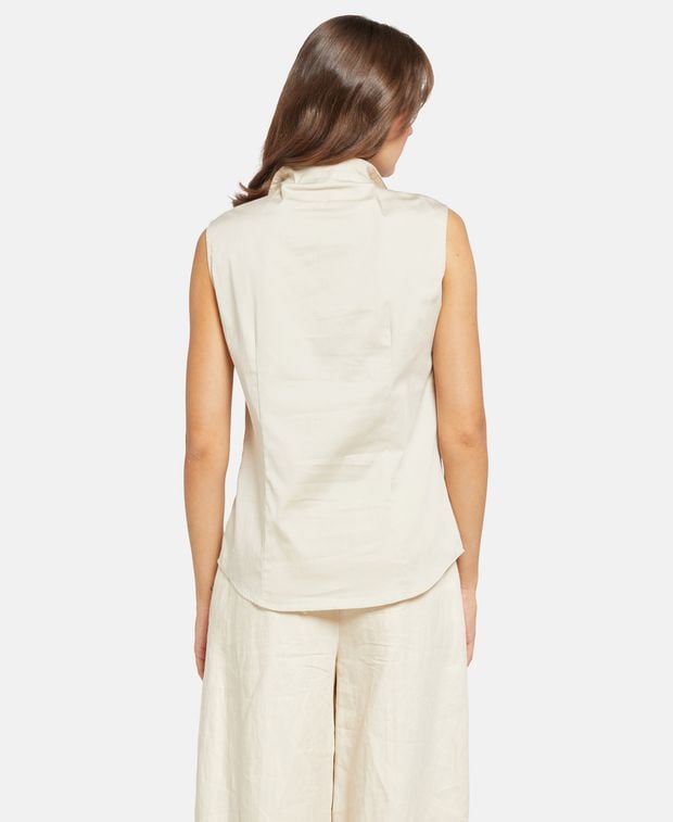 Ärmellose Bluse