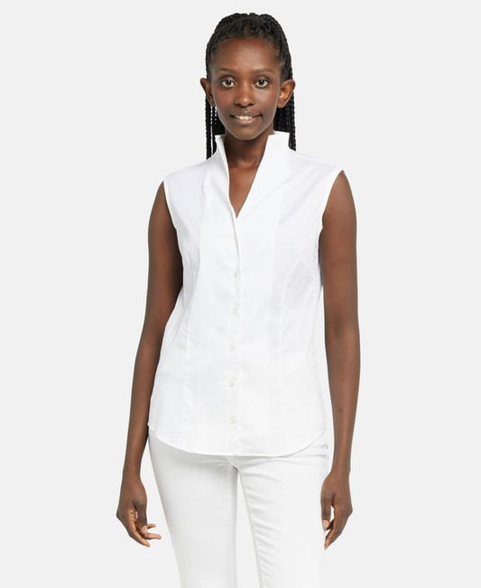 Ärmellose Bluse