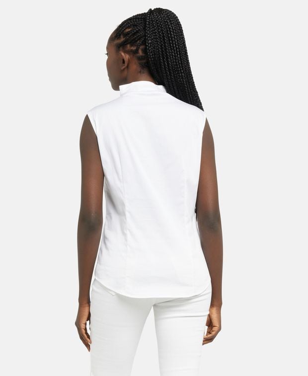 Ärmellose Bluse