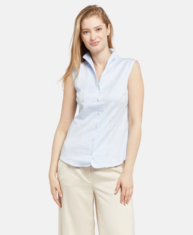 Ärmellose Bluse