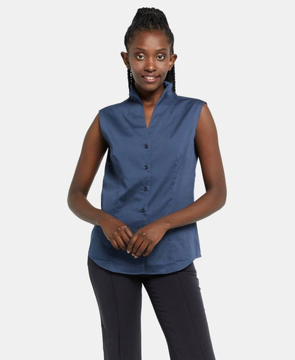 Ärmellose Bluse