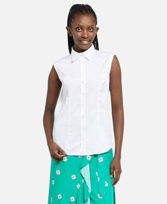 Ärmellose Bluse