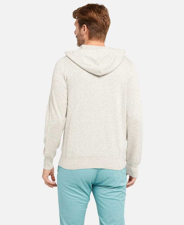 Kapuzenstrickjacke