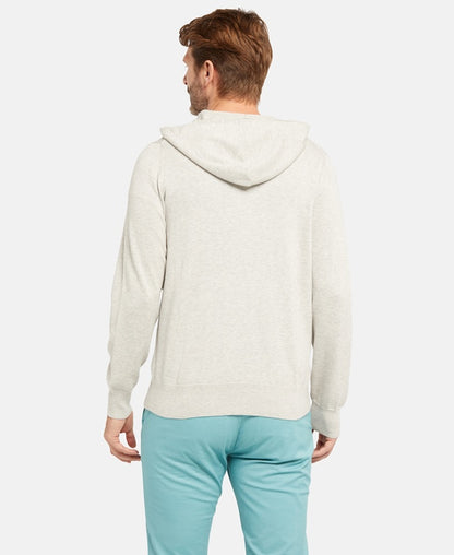 Kapuzenstrickjacke