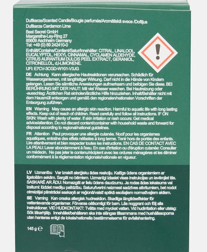 Duftkerze Cardamon Lime