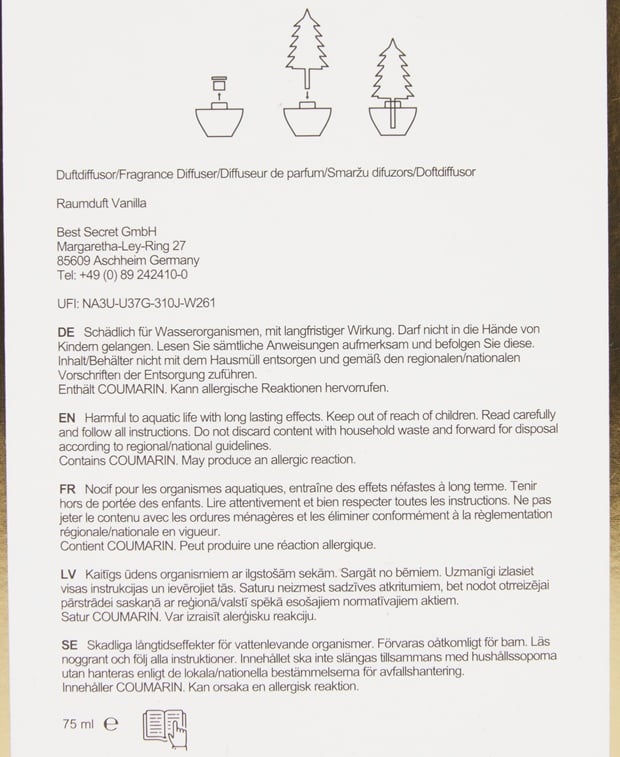Raumduft Vanilla