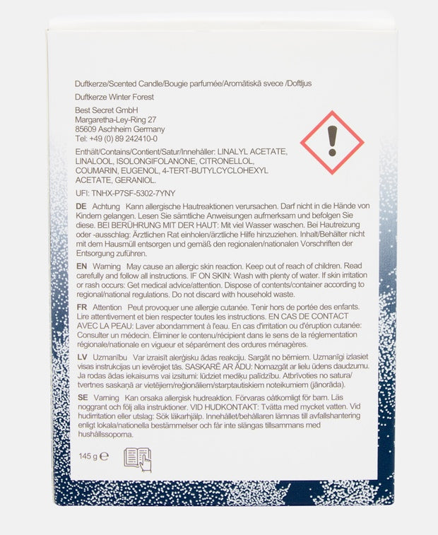 Duftkerze Winter Forest