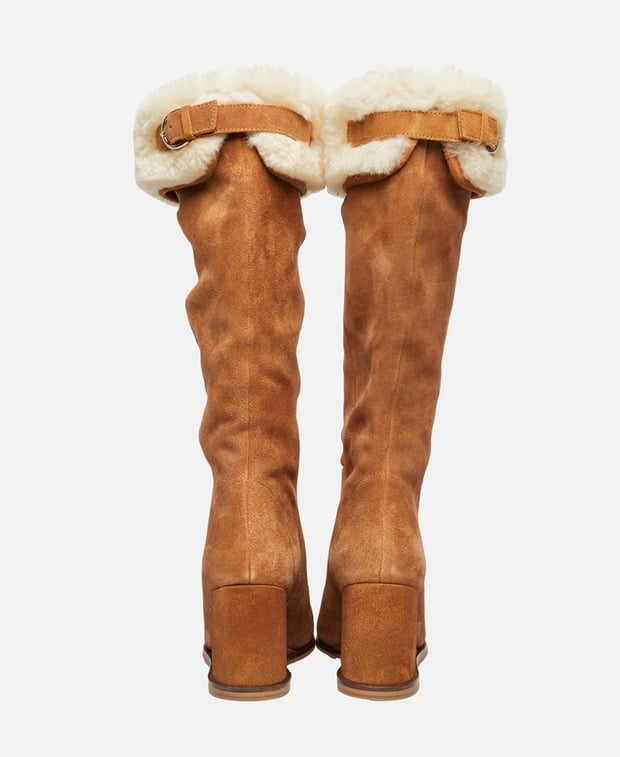 Stiefel mit Keilabsatz