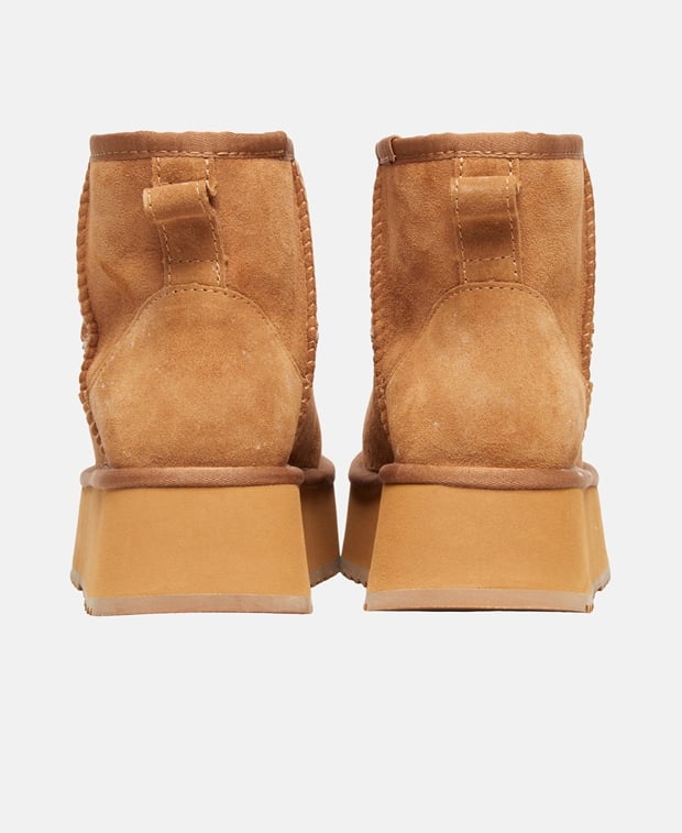 Plateau-Stiefeletten