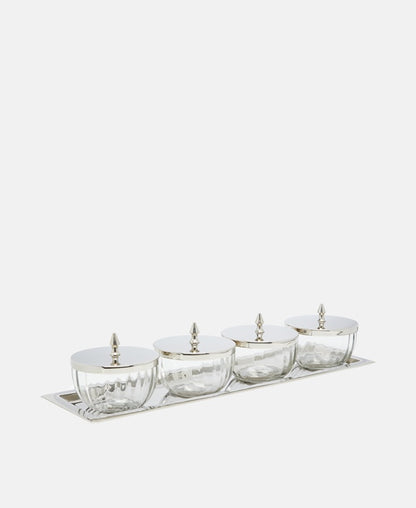 Schalen-Set mit Unterlage