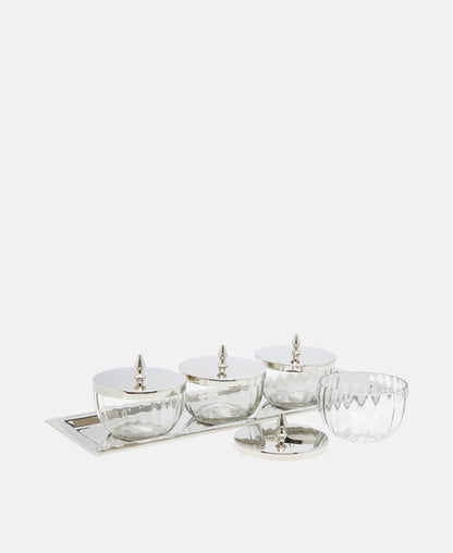 Schalen-Set mit Unterlage
