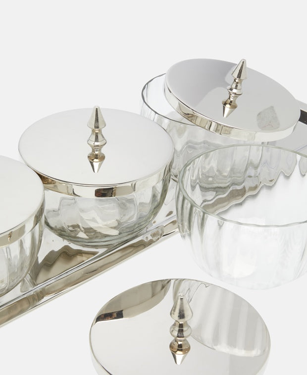 Schalen-Set mit Unterlage