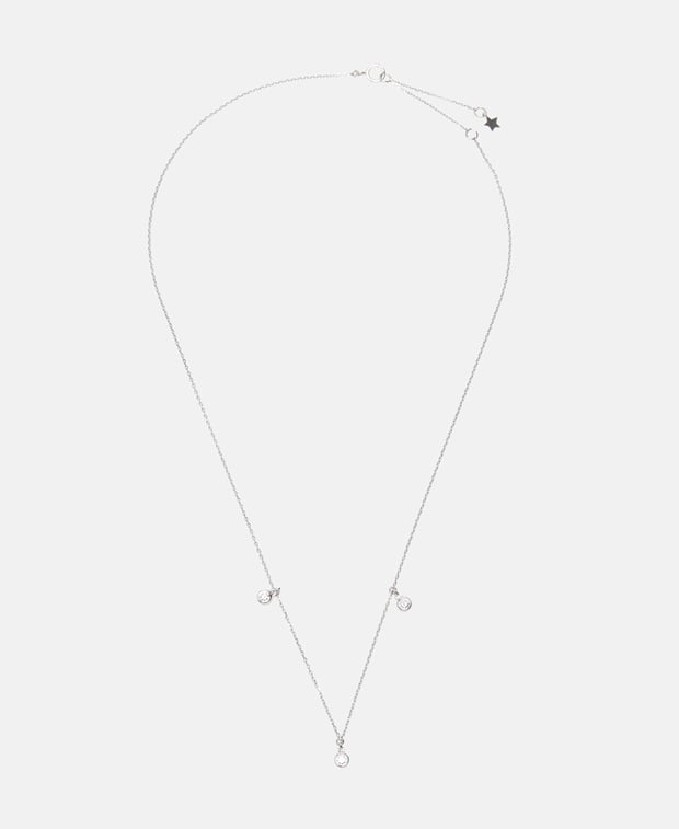 Halskette mit Diamantanhänger