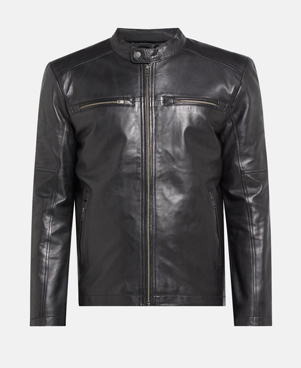 Lederjacke