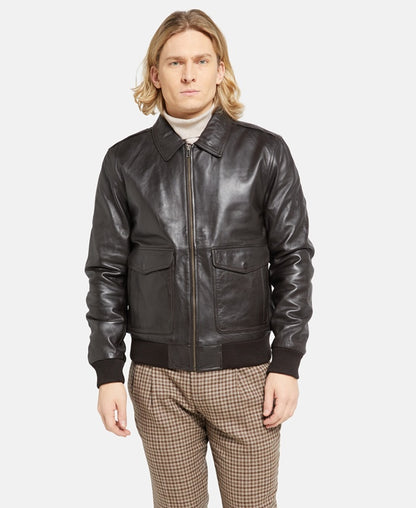 Lederjacke