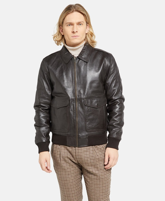 Lederjacke