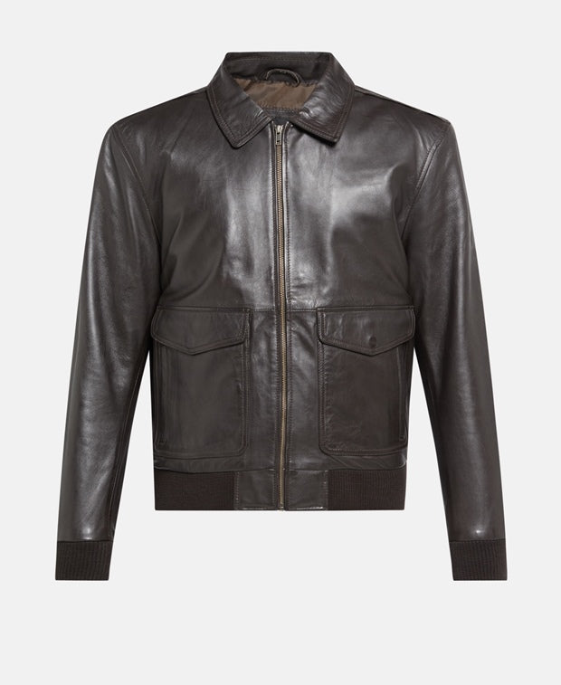 Lederjacke