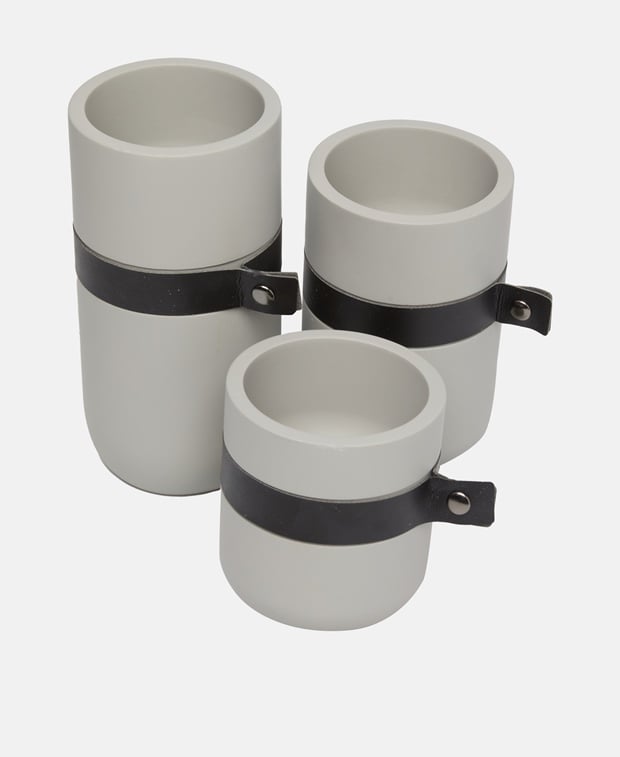 Kerzenhalter, 3-tlg.