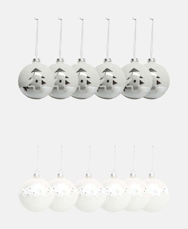 Weihnachtskugeln, 12-teilig