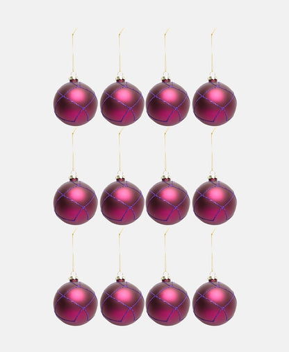 Weihnachtskugeln, 12-teilig