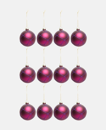 Weihnachtskugeln, 12-teilig
