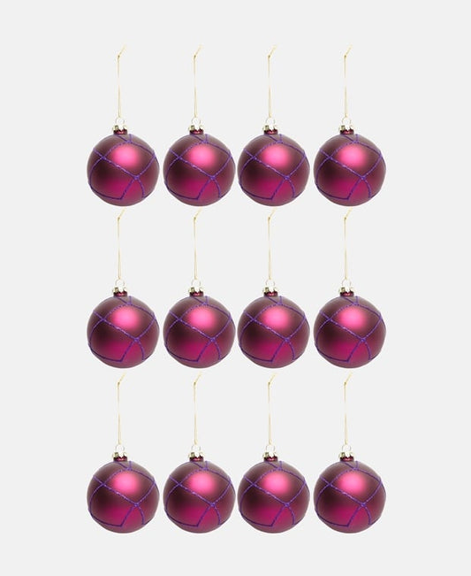 Weihnachtskugeln, 12-teilig