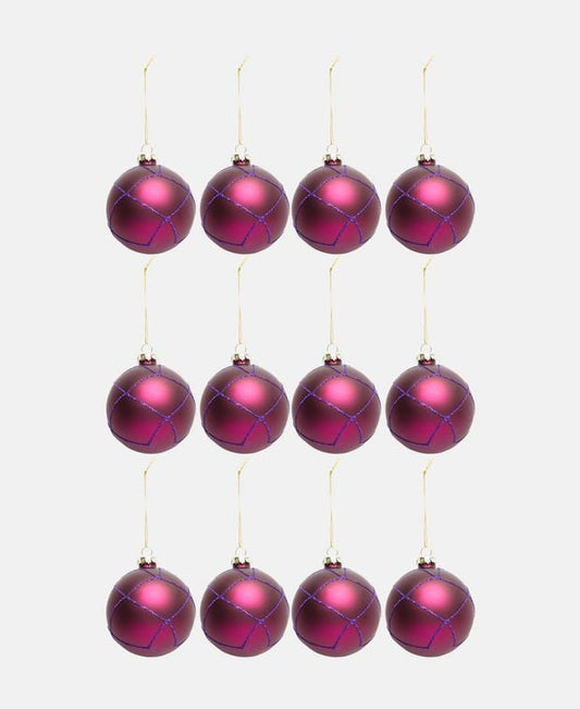 Weihnachtskugeln, 12-teilig
