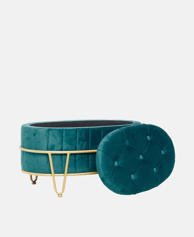 Hocker mit Stauraum