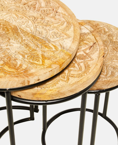 Beistelltisch, 3-tlg.