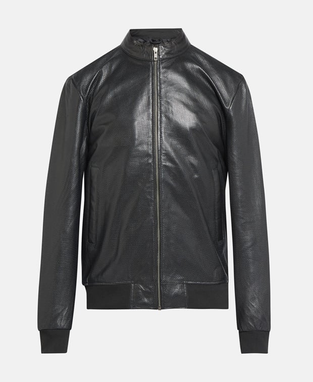 Lederjacke