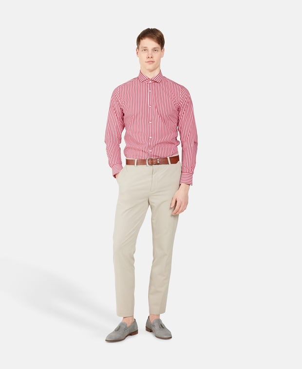 Langarmhemd - Slim Fit