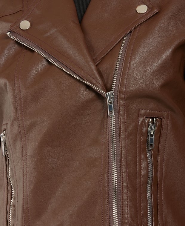 Kunstleder Jacke