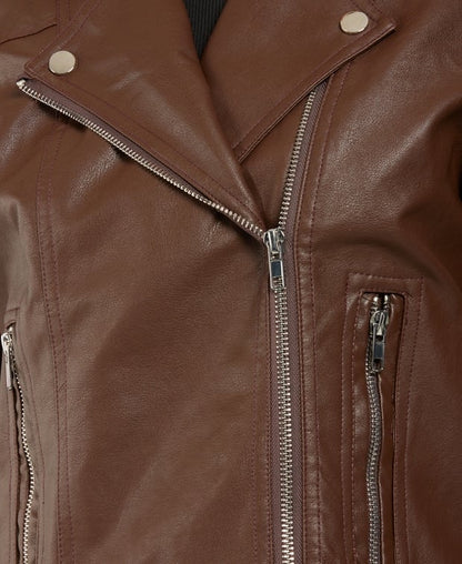 Kunstleder Jacke