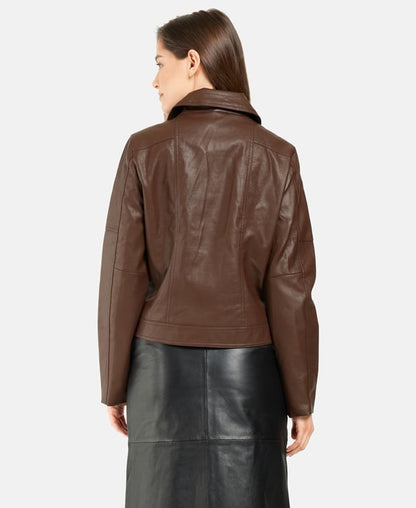 Kunstleder Jacke