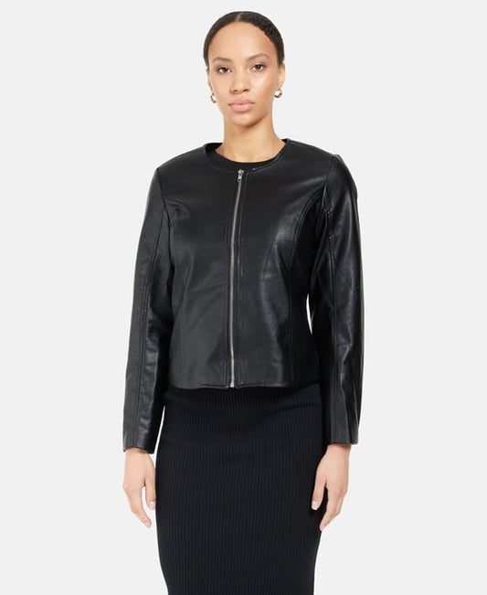 Kunstleder Jacke