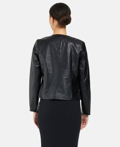 Kunstleder Jacke