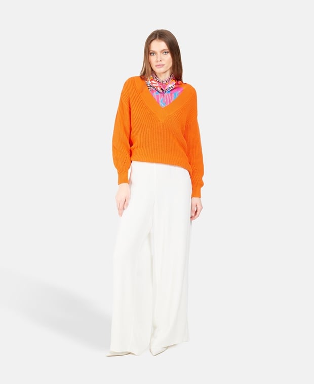 Langarmpullover